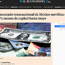 Mercado de fusiones y adquisiciones de Mxico moviliz 68% menos capital hasta mayo